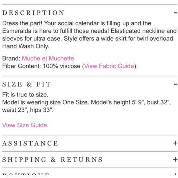 Muche & Muchette Women’s Red Ruffle twirl swing Dress One Size - Picture 9 of 16